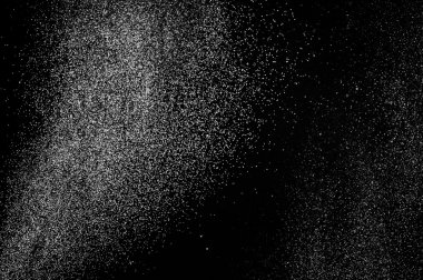 siyah zemin soyut su spreyi