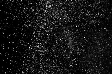 siyah zemin soyut su spreyi