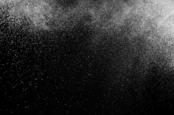 Spray Agua Abstracto Sobre Fondo Negro — Foto de Stock