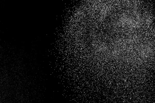 Spray Agua Abstracto Sobre Fondo Negro — Foto de Stock