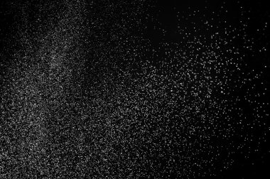 siyah zemin soyut su spreyi