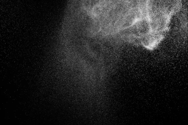 Abstract Water Spray Black Background — Stock Photo, Image