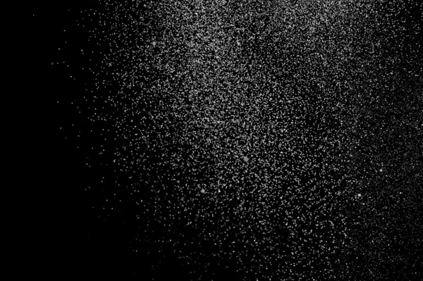 Abstract Water Spray Een Zwarte Achtergrond — Stockfoto