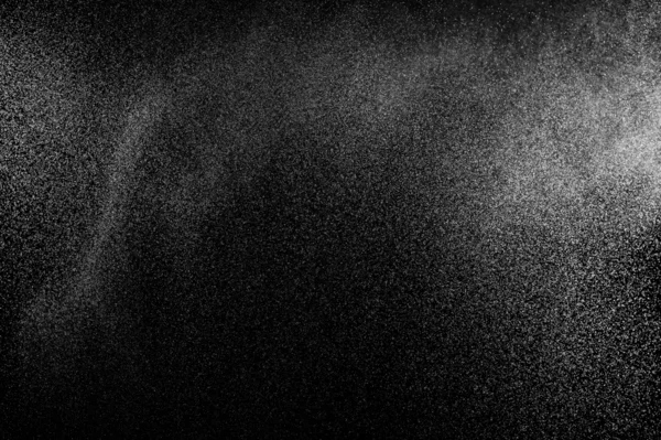 Spray Água Abstrato Sobre Fundo Preto — Fotografia de Stock