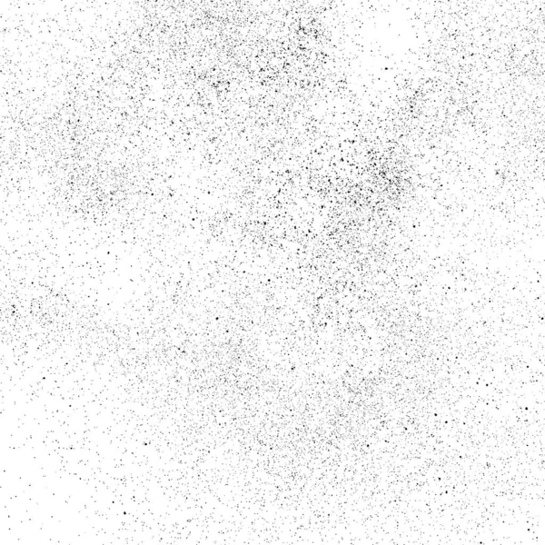 Texture Nera Angosciata Texture Granulosa Scura Sfondo Bianco Sovrapposizione Polvere — Vettoriale Stock