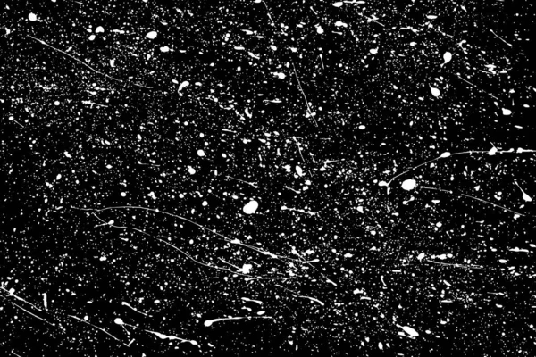 白色的水花对黑色背景的影响 谷物覆盖纹理 病媒说明 Eps — 图库矢量图片