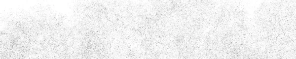 Textura Granulada Negra Aislada Blanco Fondo Panorámico Superposición Polvo Gránulos — Vector de stock