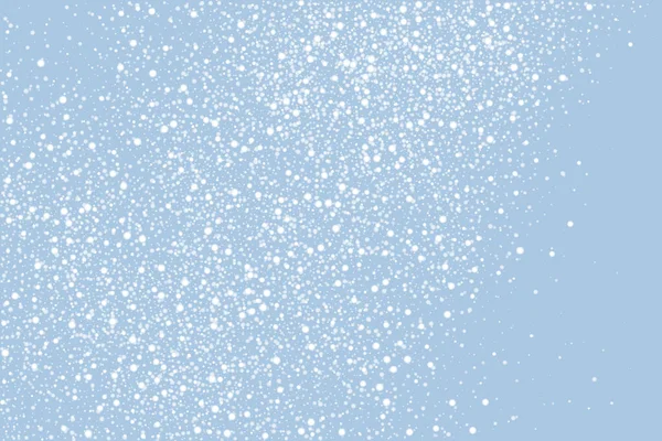 White Snow Abstract Winter Background Celebratory Backdrop Digitally Generated Image — Stock Vector