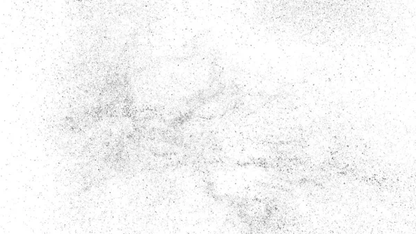 Textura Negra Angustiada Textura Granulada Oscura Sobre Fondo Blanco Superposición — Archivo Imágenes Vectoriales