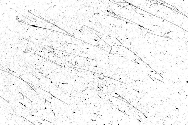 黑色漆片在白色背景上隔离开来 焦虑不安的贴面纹理 水喷溅轮廓 Grunge设计元素 病媒说明 Eps — 图库矢量图片