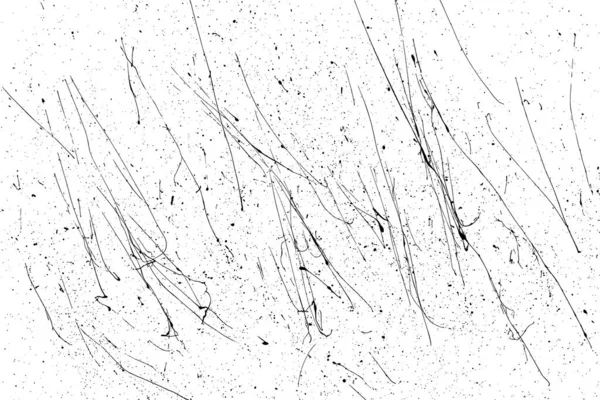黑色漆片在白色背景上隔离开来 焦虑不安的贴面纹理 水喷溅轮廓 Grunge设计元素 病媒说明 Eps — 图库矢量图片