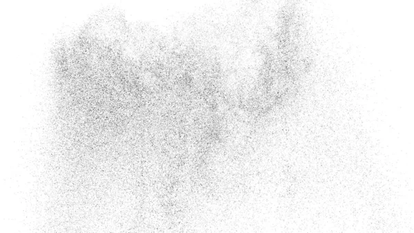 Texture Noire Perturbée Texture Graineuse Foncée Sur Fond Blanc Revêtement — Image vectorielle