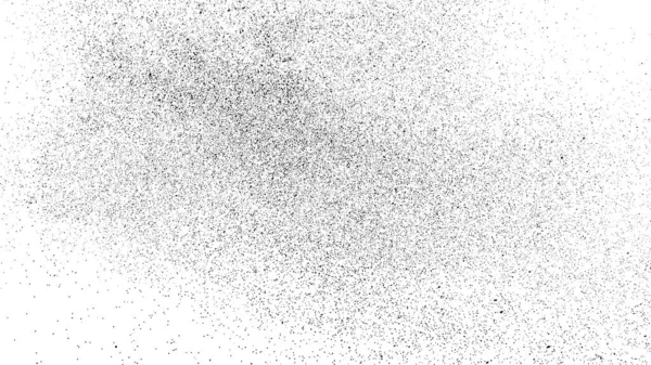 Texture Noire Perturbée Texture Graineuse Foncée Sur Fond Blanc Revêtement — Image vectorielle