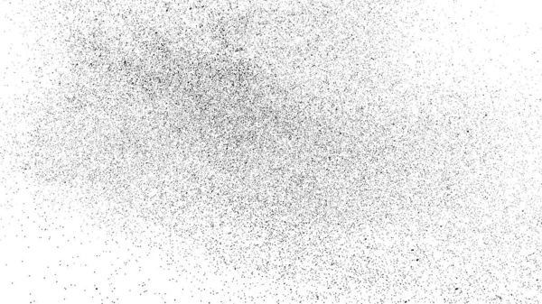 Texture Noire Perturbée Texture Graineuse Foncée Sur Fond Blanc Revêtement — Image vectorielle