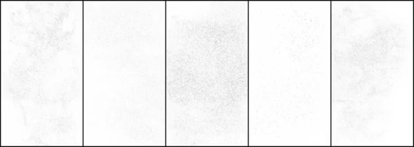 Set Von Weißen Und Grauen Halbton Gepunkteten Hintergrund Abstraktes Muster — Stockvektor