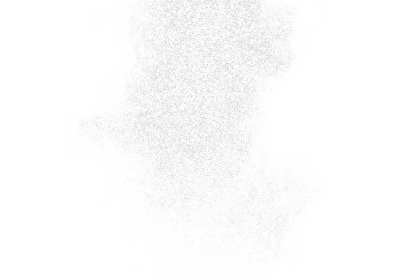 白とグレーのハーフトーン点線の背景 概要円形レトロパターン ポップアートスタイルの背景 コンフェッティの銀爆発 デジタル生成画像 ベクターイラスト Eps — ストックベクタ
