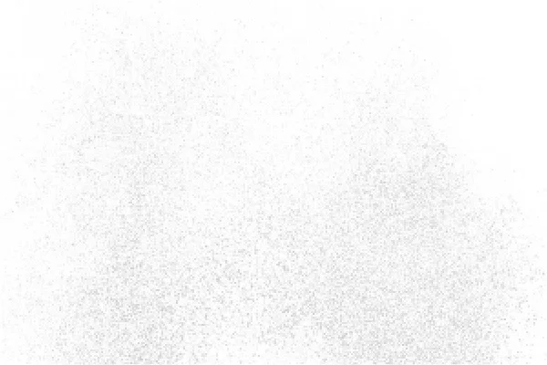 Weiß Und Grau Gepunkteter Hintergrund Abstraktes Muster Quadratischer Punkte Silber — Stockvektor