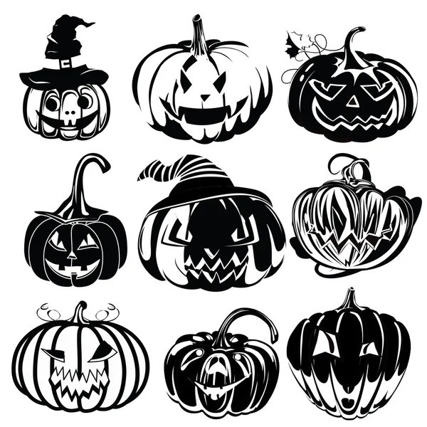 Calabaza para Halloween. — Vector de stock