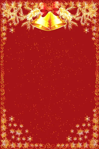 Navidad fondo rojo — Archivo Imágenes Vectoriales