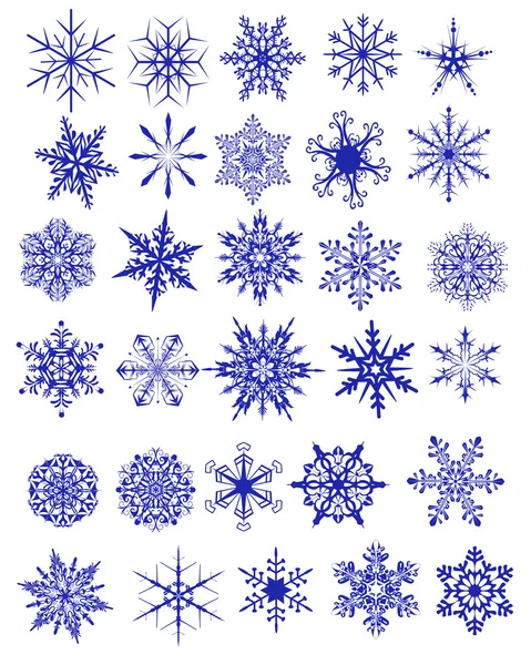 Сніжинки — стоковий вектор