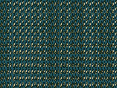 koyu yeşil renkli damla.