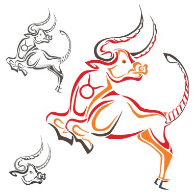 Boğa silüeti. Toros