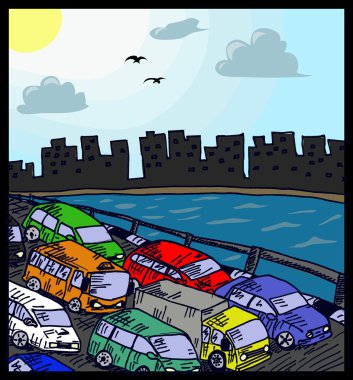 trafik sıkışıklığı