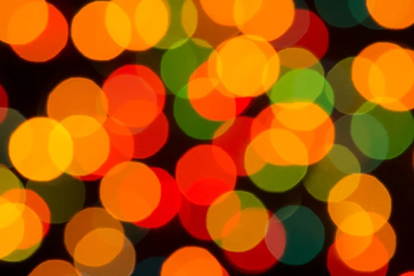 Defocused kerstverlichting — Stockfoto