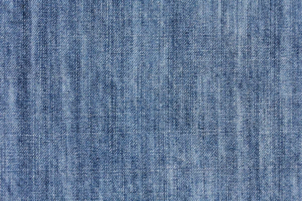 Detailní textury modré džíny — Stock fotografie