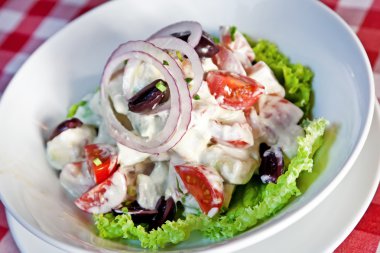 Avokado salatası Mix