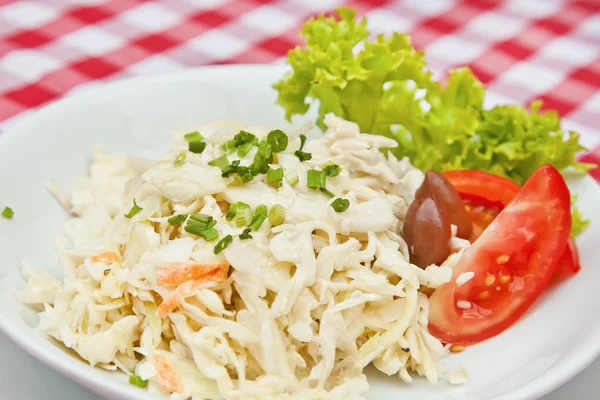 Coleslaw salad — Stock Photo, Image