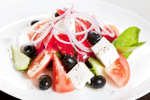 Greek salad — Stock Photo, Image