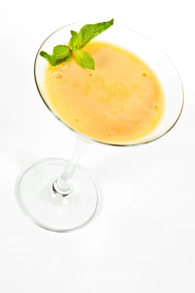 Mango sorbet Royalty Free Stock Photos