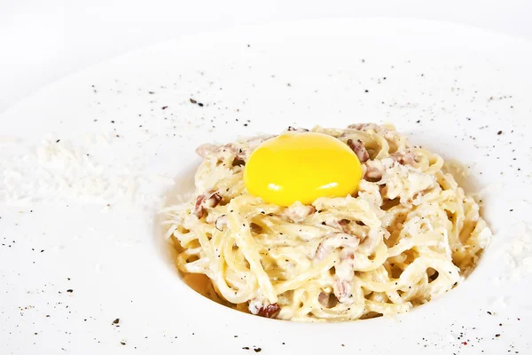 Spaghetti Carbonara — Stock Photo, Image