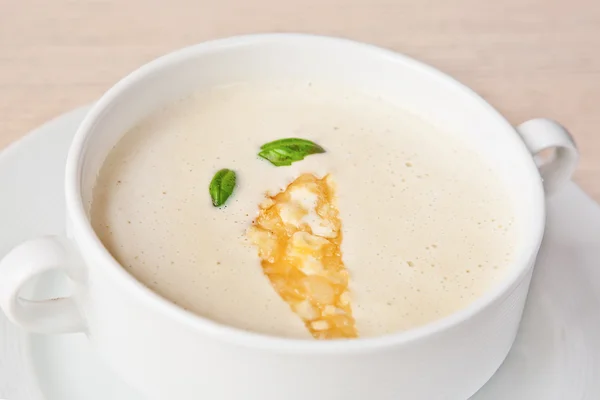Sopa de queso cremoso —  Fotos de Stock