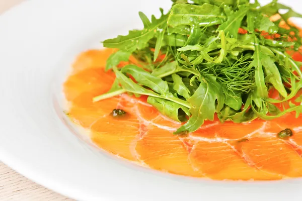 Lax carpaccio — Stockfoto