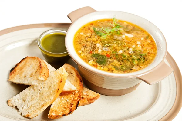 Vegetable minestrone — Stock Photo, Image