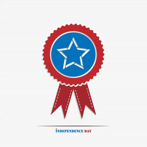 Odznaka Dzień Niepodległości — Wektor stockowy