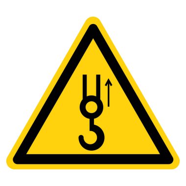 Lift Point Sembol İşareti Yok, Vektör İllüzyonu, Beyaz Arkaplanda İzole EPS10. 