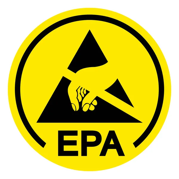 Epa Protective Area Symbol Sign Vector Illustration Isolated White Background — Stock Vector