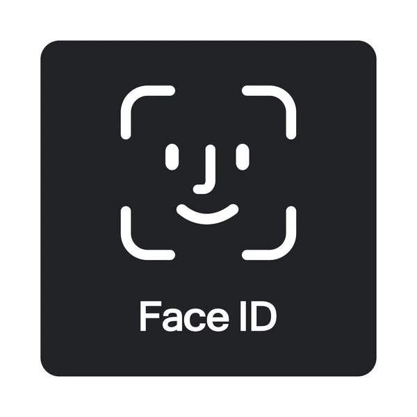 Face Symbol Sign Vector Illustration Isolate White Background Label Eps10 — 스톡 벡터