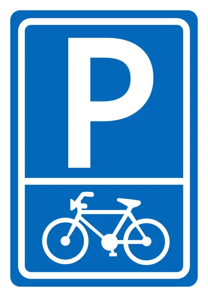 Panneau parking vélos
