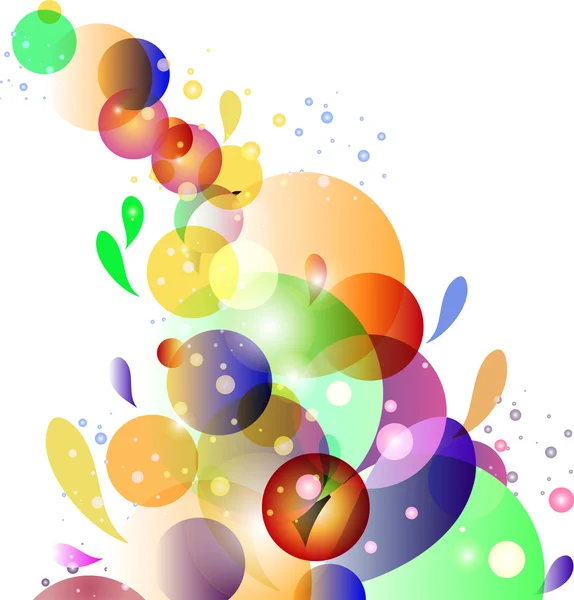 Bubbles from bubble background. — Stock Vector