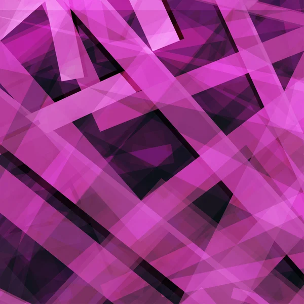 幾何学的なピンクの背景。ベクトル — ストックベクタ