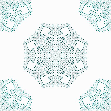 damasko Dikişsiz desen tasarım.