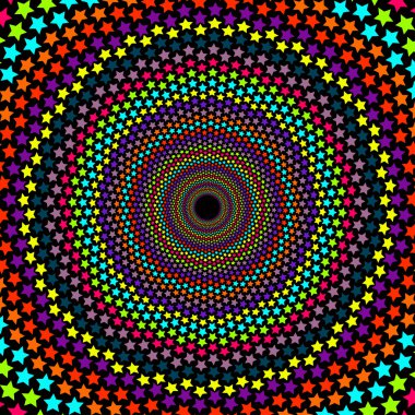 renkli hafif patlama arka plan