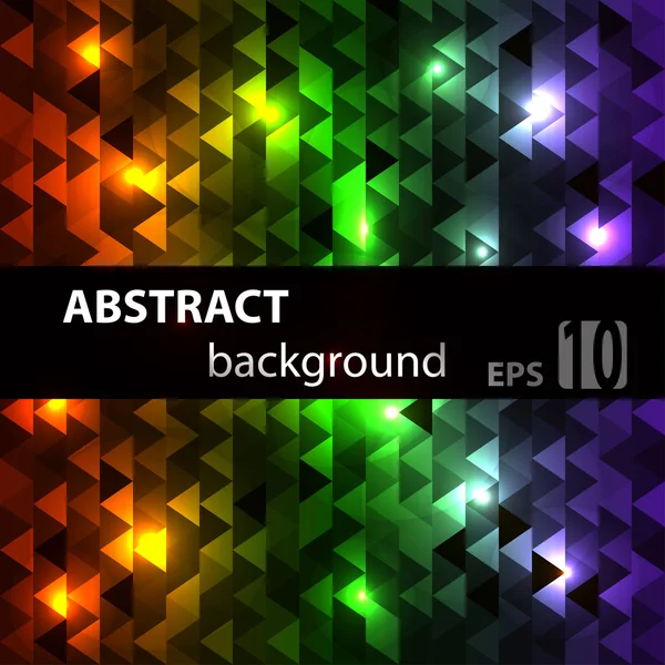 Abstrakt disco glödande bakgrund. — Stock vektor