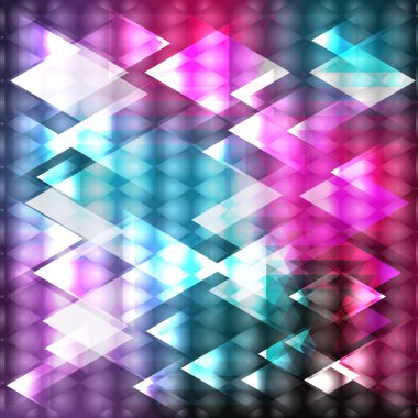 vektör grunge retro octagon arka plan