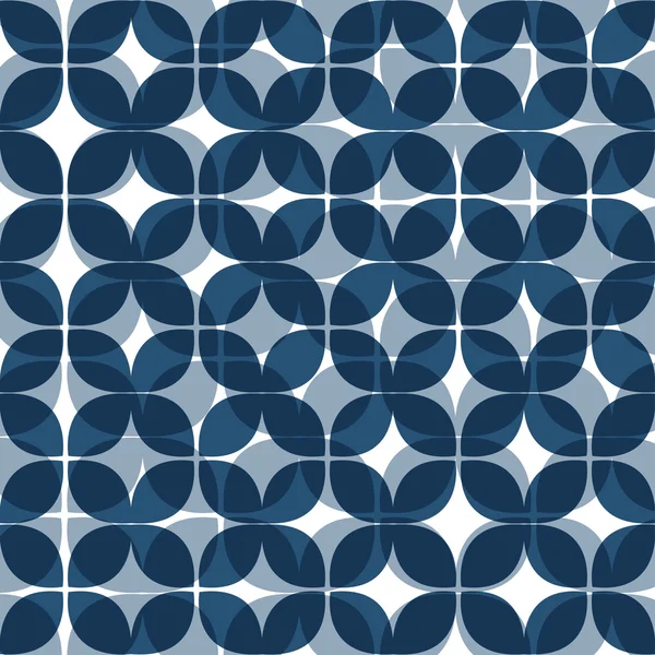 Retro geometrische Vektor nahtlose Muster — Stockvektor