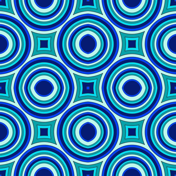 Blauwe moderne geometrische abstracte achtergrond — Stockvector